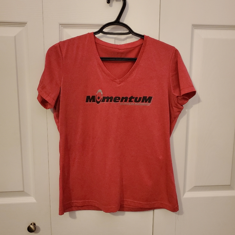 Sport pink momentum t shirt